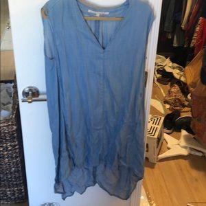 Rachel Roy high/low denim dress